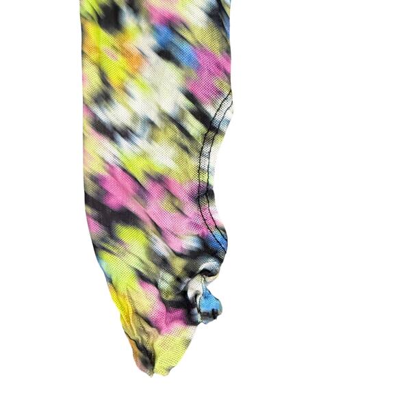 AFRM Kaylee Crewneck Long Sleeve Top in Multi, Size S - Picture 6 of 7